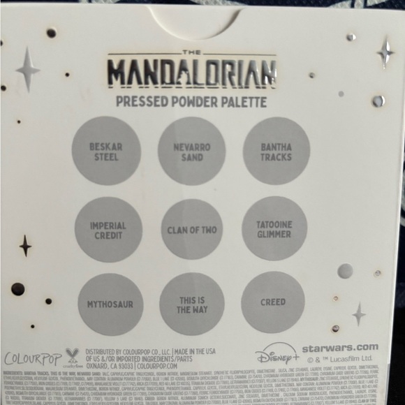 NWT ColourPop Star Wars Pressed Powder Palette - Picture 2 of 3